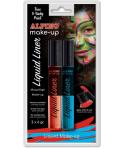 Alpino Make-up Liquid Liner Pack con 2 Botes de Maquillaje Liquido con Aplicador - Se Lava con Agua - Testado Dermatologicamente