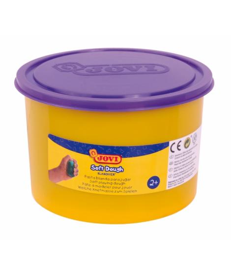 Jovi Soft Dough Blandiver Bote de 460gr - Violeta Pasta para Modelaje - Blanda y Flexible - Facil de Amasar y Moldear - Fomenta 