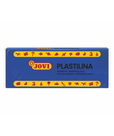 Jovi Caja de 15 Pastillas de Plastilina 150gr - Mezclables - No Se Seca - Facil de Moldear - Color Azul