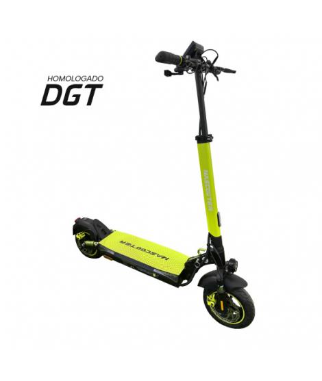 Mascooter S4 Patinete Electrico Motor 600W - Homologado DGT - Autonomia hasta 25km - Carga Maxima 120kg - Ruedas 10" - Color Neg