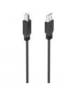 Aisens Cable USB 2.0 con Amplificador - Tipo A/M-B/M - 10m - Color Negro