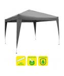 Sungarden Carpa Plegable Acero 3x3m Gris - Color Blanco