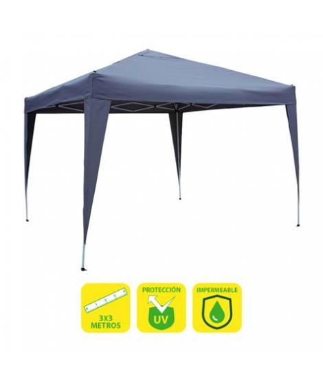 Sungarden Carpa Plegable Acero 3x3m - Color Azul