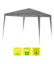 Sungarden Carpa Acero Rafia 3x3m - Color Gris