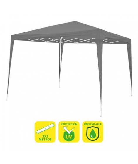 Sungarden Carpa Acero Rafia 3x3m - Color Gris