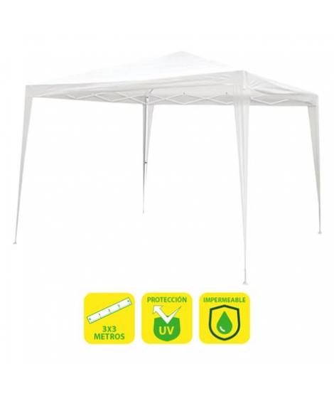 Sungarden Carpa Acero Rafia 3x3m - Color Blanco