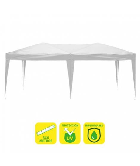 Sungarden Carpa Plegable Acero 3x6m - Color Blanco