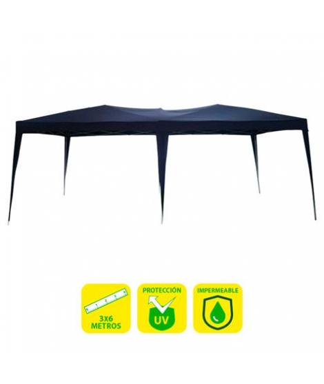 Sungarden Carpa Plegable Acero 3x6m Azul Oscuro - Color Azul