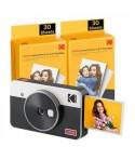 Kodak Mini Shot 2 Retro Pack de Camara Digital Instantanea Bluetooth + 60 Hojas de Papel Fotografico 5.3x8.6cm - Pantalla LCD 1.