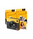 Kodak Mini Shot 3 Retro Pack de Camara Digital Instantanea Bluetooth + 60 Hojas de Papel Fotografico 7.62x7.62cm - Pantalla LCD 