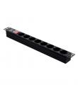 Aiten Data Regleta 8 Schukos para Rack 19" 1U