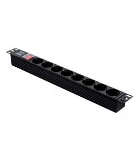 Aiten Data Regleta 8 Schukos para Rack 19" 1U