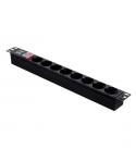 Aiten Data Regleta 8 Schukos para Rack 19" 1U