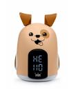 Bigben Kids Despertador Luz Nocturna Tactil - Alarma y Luz - 3 Sonidos de Alarma - Intensidad Ajustable - Pantalla con Hora - Co