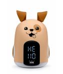 Bigben Kids Despertador Luz Nocturna Tactil - Alarma y Luz - 3 Sonidos de Alarma - Intensidad Ajustable - Pantalla con Hora - Co