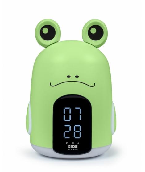 Bigben Kids Despertador Luz Nocturna Tactil - Alarma y Luz Nocturna - 3 Sonidos de Alarma - Intensidad Ajustable - Pantalla con 