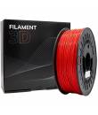 Filamento 3D PLA TOUGH - Diametro 1.75mm - Bobina 1kg - Color Rojo