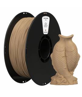 Filamento 3D PLA WOOD - Diametro 1.75mm - Bobina 0.5kg - Color Madera de Acacia