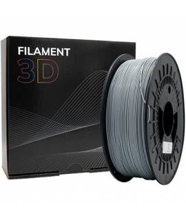 Filamento 3D PLA TOUGH - Diametro 1.75mm - Bobina 1kg - Color Gris