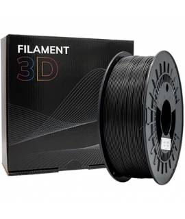 Filamento 3D PLA TOUGH - Diametro 1.75mm - Bobina 1kg - Color Negro