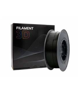 Filamento 3D PLA - Diametro 1.75mm - Bobina 2.5kg - Color Negro