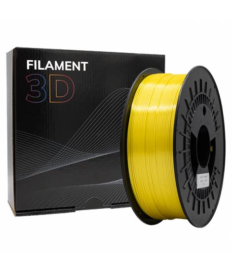 Filamento 3D PLA SILK - Diametro 1.75mm - Bobina 1kg - Color Amarillo