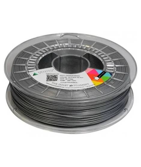 Filamento 3D PLA GLITTER - Diametro 1.75mm - Bobina 1kg - Color Plata