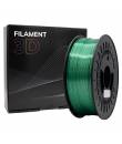 Filamento 3D PLA SILK - Diametro 1.75mm - Bobina 1kg - Color Verde