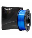 Filamento 3D PLA SILK - Diametro 1.75mm - Bobina 1kg - Color Azul