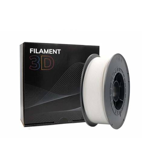 Filamento 3D PLA - Diametro 2.85mm - Bobina 2.5kg - Color Blanco