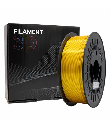 Filamento 3D PLA SILK - Diametro 1.75mm - Bobina 1kg - Color Oro