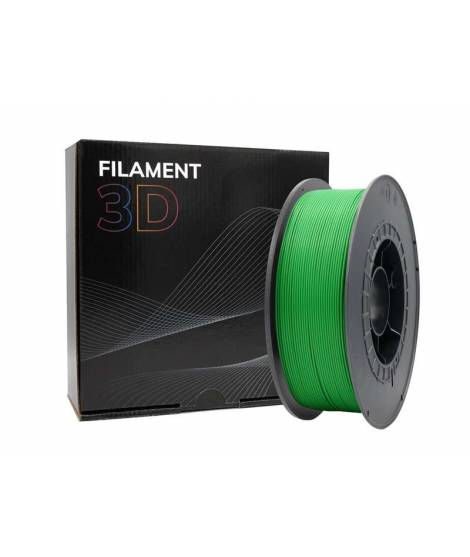 Filamento 3D PETG - Diametro 1.75mm - Bobina 1kg - Color Verde