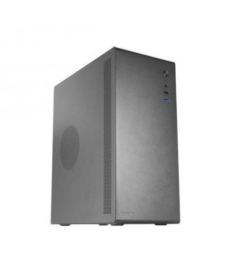 Tacens ORUMX Minitorre Slim Ultra Compacta - Estructura de Acero - Ventilador 80mm - Soporte MicroATX/Mini-ITX - 4 Discos Duros 