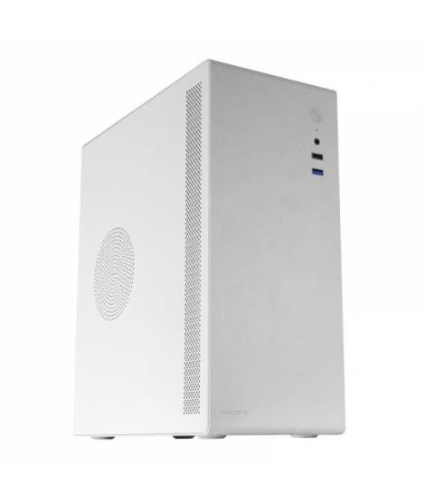 Tacens ORUMX Minitorre Slim Ultra Compacta - Estructura de Acero Resistente - Ventilador 80mm - Soporte MicroATX/Mini-ITX - 4 Ba