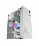 Mars Gaming MC100 Semitorre Gaming - Acero Ultra-ligero - Refrigeracion Avanzada CONVECT-COOL - Iluminacion Fixed RGB - Soporte 