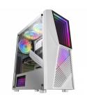 Mars Gaming MC777 Semitorre Gaming Premium - Espejo Infinito ARGB - 17 Modos de Luz - Refrigeracion Avanzada con 2 Ventiladores 