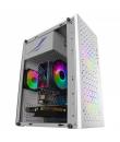 Mars Gaming MC-CORE Minitorre Gaming - Rejilla Metal-MESH - Ventana Lateral - 2 Ventiladores FRGB - Soporte Micro-ATX/Mini-ITX -