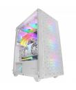 Mars Gaming MC-MAG Caja Gaming - Doble Rejilla Magnetica - Cristal Templado - 3 Ventiladores RGB - Soporte Refrigeracion Liquida