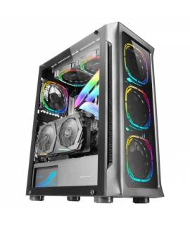 Mars Gaming MC-Neo Torre Gaming Premium - Refrigeracion CPU FREEZER - 4 Ventiladores ARGB - Cristal Templado - Soporte E-ATX - I