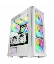 Mars Gaming MC-NEO Torre Gaming Premium - CPU FREEZER - 4 Ventiladores ARGB - Cristal Templado - Soporte E-ATX - Refrigeracion L