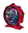 Mars Gaming MCORB Torre Circular Gaming Premium - Doble Cristal Templado - Refrigeracion Extrema para 9 Ventiladores - Interior 