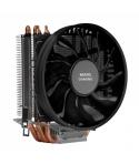 Mars Gaming MCPUBK Disipador Profesional - Soporta 160W TDP - 4 Heatpipes HCT - Ventilador 110mm PWM Silencioso - Compatible Int