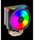 Mars Gaming MCPU-XU6 Disipador CPU - Doble torre - Ventiladores hibridos ultrasilenciosos - 6 heatpipes de cobre - HCT Ultra - H