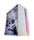 Mars Gaming MC-S1 Caja Compacta Gaming - Iluminacion ARGB 12 Modos - Ventilador FRGB Incluido - Ventana Lateral Completa - Compa