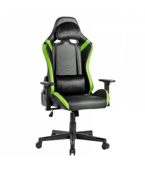 Mars Gaming MGC-PRO Silla Gaming - Cuero PU - Cojines Soft-Touch - Reposabrazos 2D - Respaldo Reclinable 135º - Soporta 150 kg -