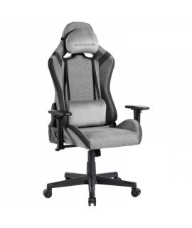 Mars Gaming MGC-PRO Silla Gaming - Fabric Transpirable - Cojines Soft-Touch - Reposabrazos 2D - Respaldo Reclinable - Base de Ac