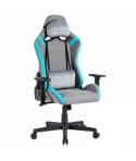 Mars Gaming MGC-PRO Silla Gaming - Fabric Transpirable - Cojines Soft-Touch - Reposabrazos 2D - Respaldo Reclinable - Soporta 15