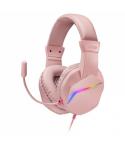 Mars Gaming MH122 Auriculares Gaming - Sonido Hi-Fi Ultra-Bass - Iluminacion FRGB - Cancelacion de Ruido Pasiva - Compatibilidad