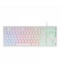 Mars Gaming MK023 Teclado Gaming - Tecnologia H-Mech RED - Iluminacion FRGB - Anti-Ghosting - Compatibilidad Universal - Estruct