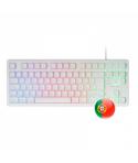 Mars Gaming MK023 Teclado Gaming - Tecnologia H-Mech RED - Iluminacion FRGB LED - Anti-Ghosting - Compatibilidad Universal - Est